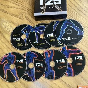 Beachbody Focus T25 Get it Done DVDs